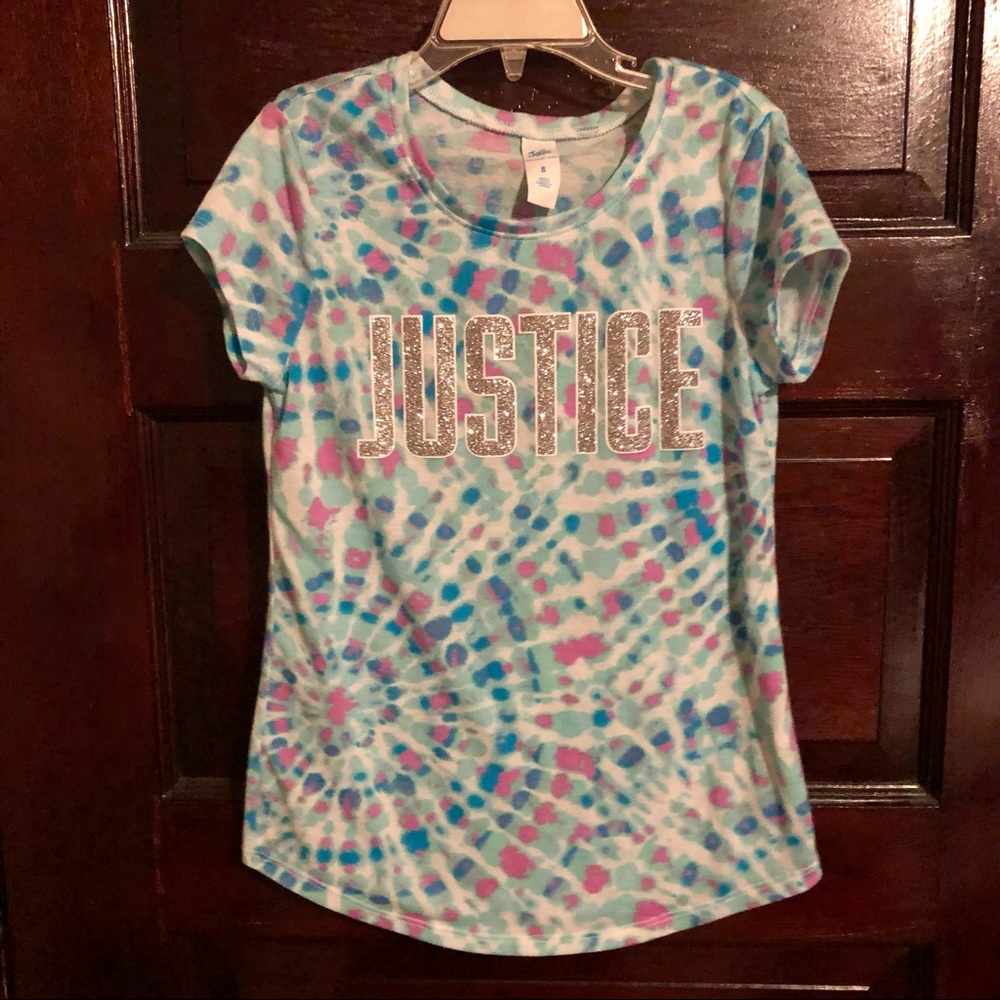 Justice girls tee shirt - Picture 1 of 3